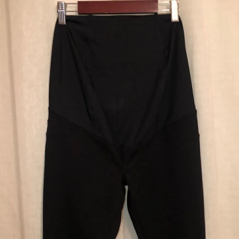 Isabel XS Business Casual Black Slim Stretch Pull-on Pants Leggings